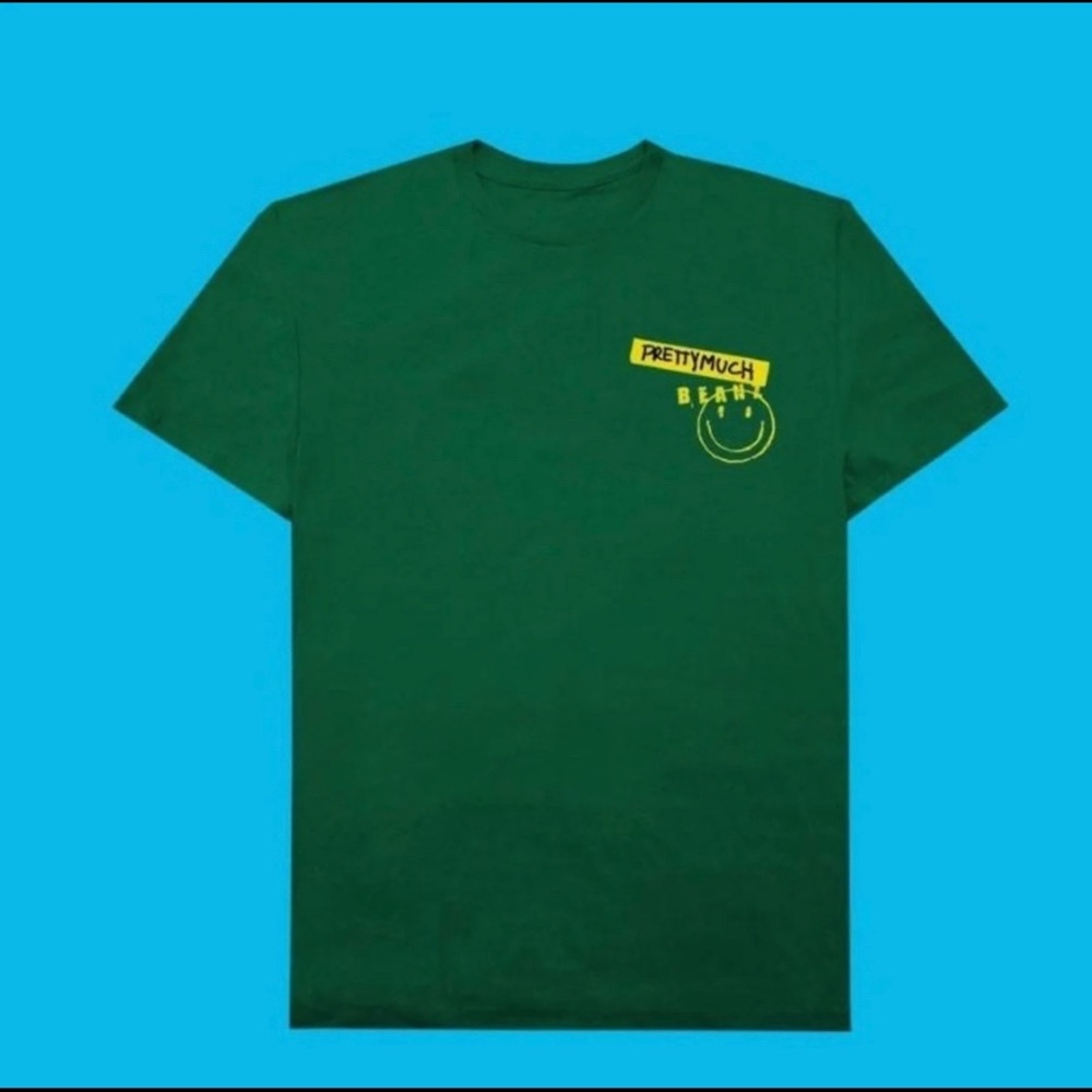 PrettyMuch tour merch tee